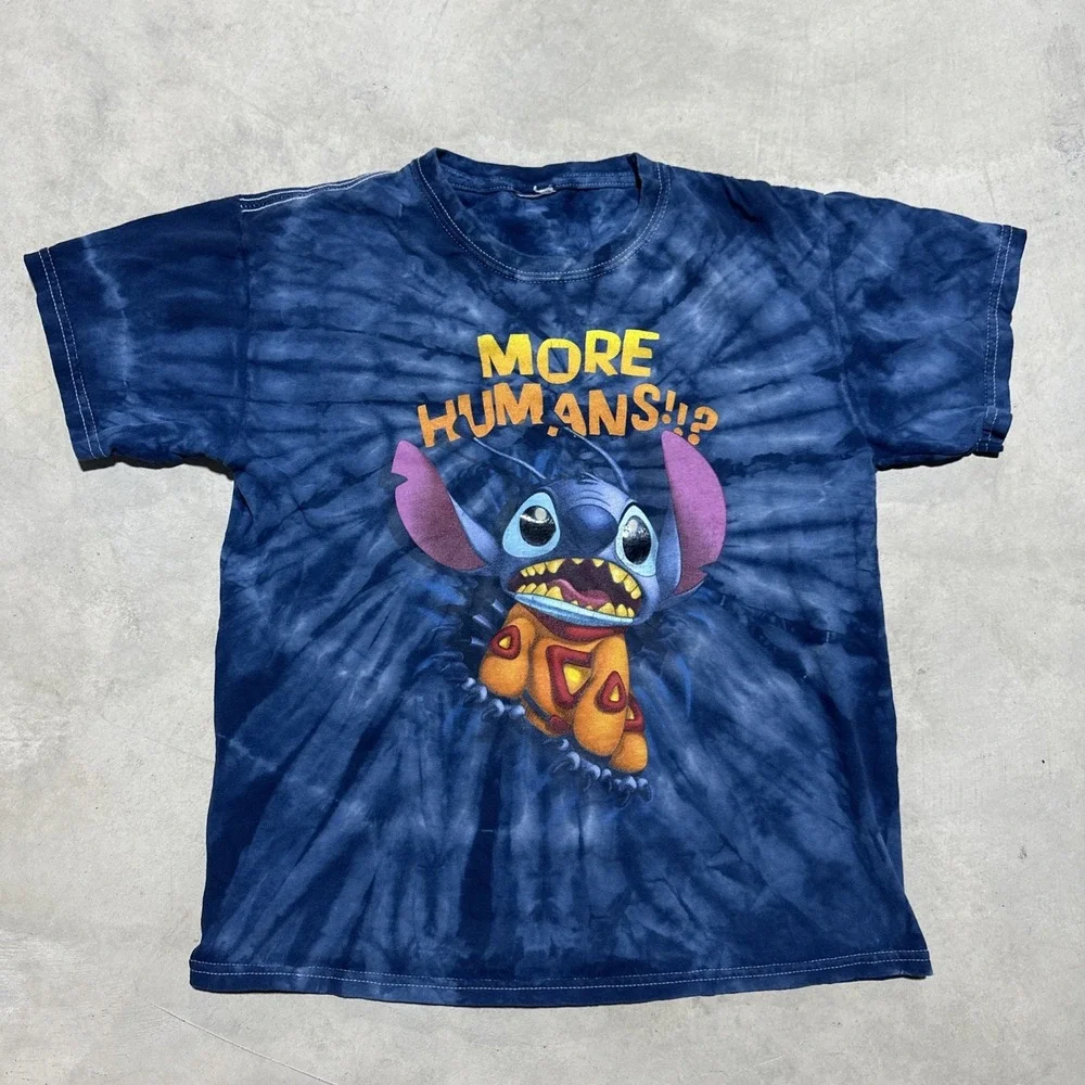 Lilo And Stitch Tie Dye Disney T Shirt Tommorowland Magic Kingdom Parks SZ XL - Picture 1 of 8